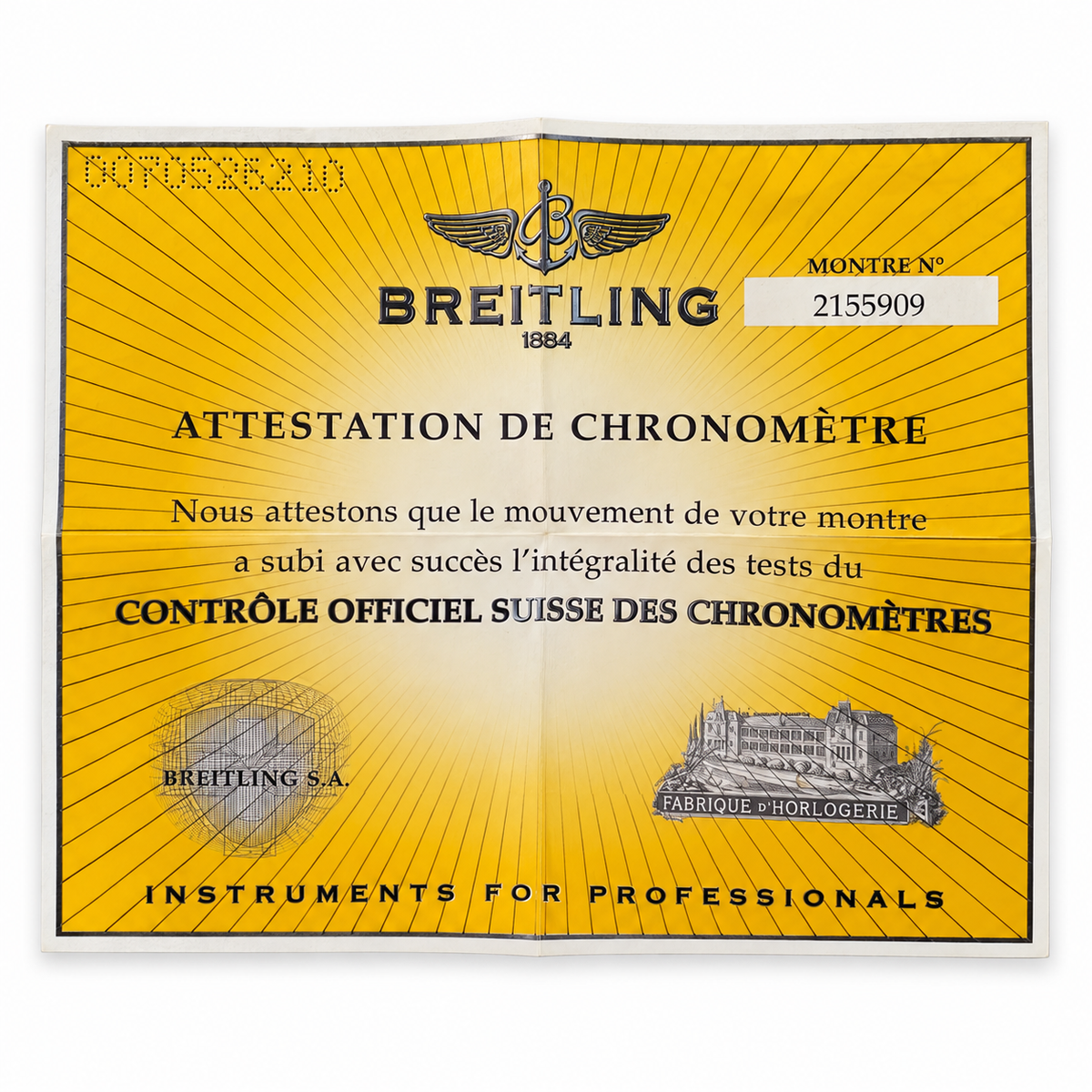 Orologio Breitling for Bentley "Flying B - Jumping Hour", Automatic – NOS (New Old Stock) - A2836212/H522/756P