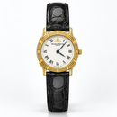 Orologio Baume et Mercier Vintage, movimento quarzo con cassa in oro giallo 18K, 24mm - M0A05352