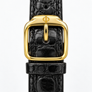 Orologio Baume et Mercier Vintage, movimento quarzo con cassa in oro giallo 18K, 24mm - M0A05352