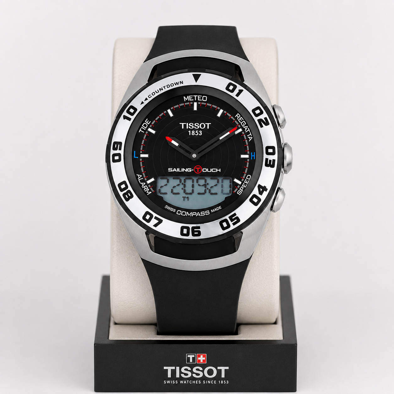 Orologio Tissot Sailing-Touch nero,45mm - T0564202705101