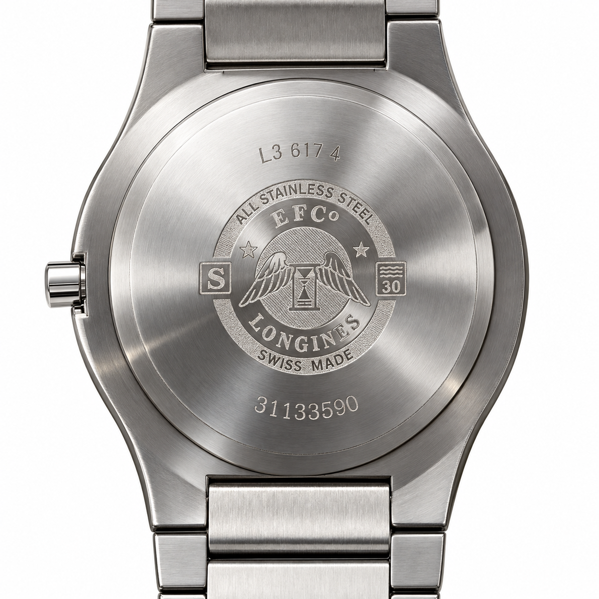 Orologio Longines Oposition Round anni 2000, Quarzo quadrante bianco, 35mm - L36174766