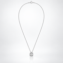 Collana Miluna punto luce in oro bianco 18kt e diamante centrale - CLD5325