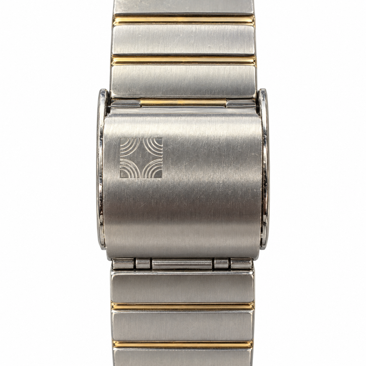 Orologio Zenith Espada Vintage unisex — Acciaio e oro con ghiera placcata 26x31 mm — Quarzo — NOS - 59.0530.197