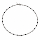 Collana Giovanni raspini in argento da uomo dadini e onice - 11647