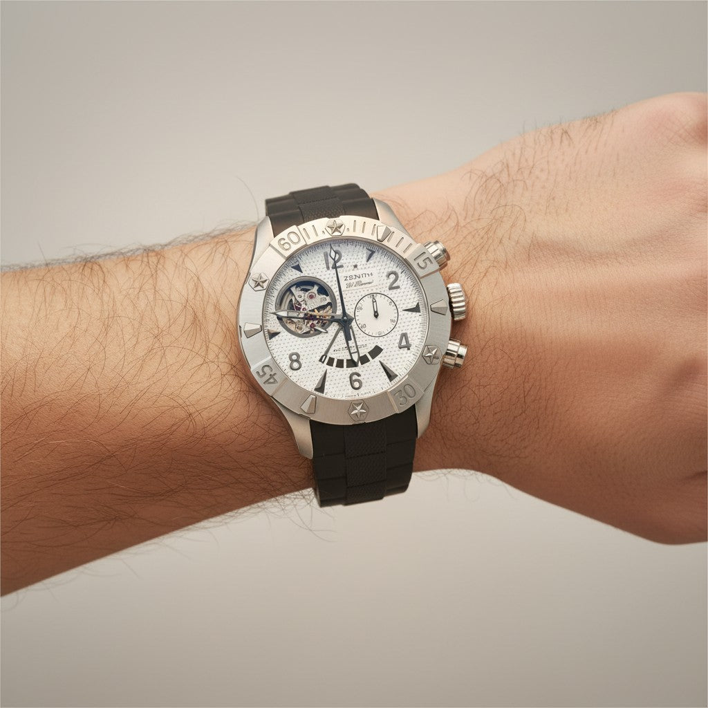 Orologio Zenith El Primero Defy Classic, automatico, 46mm - 03.0526.4021-01.R642