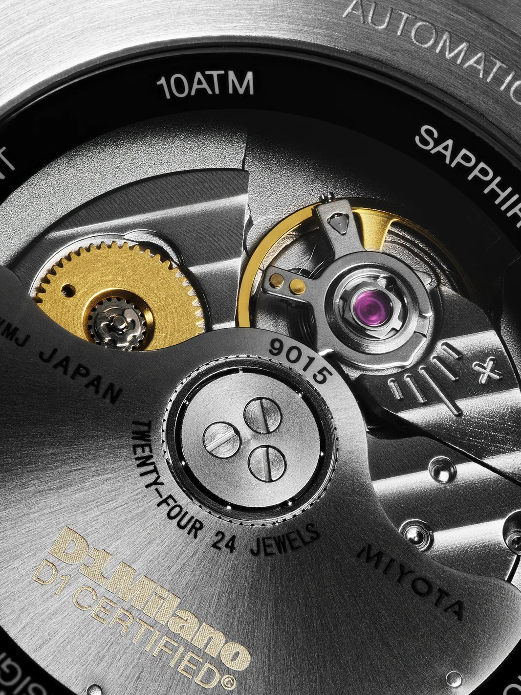 Orologio D1 MILANO, Dual Red, Automatico, 40mm - D1-ATBJ22