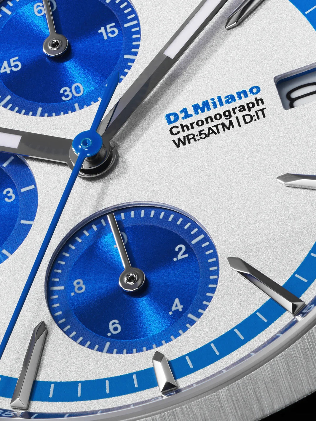 Orologio D1 MILANO, Blue Pulse, Chronograph quarzo, 39 mm - D1-CHBJ26