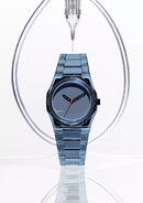 D1 MILANO, BLU TRASPARENTE, Unisex, Nylon Collection, 39 mm - D1-NYBJ05