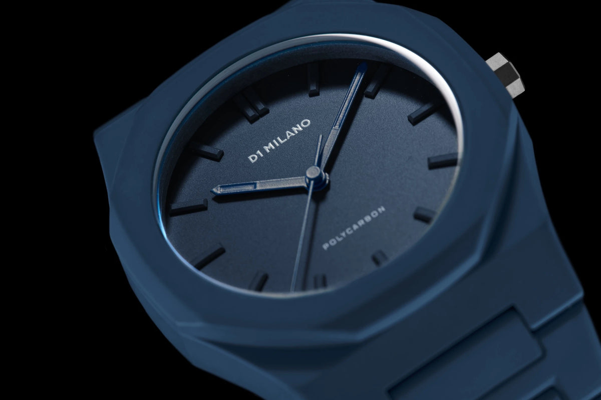 Orologio D1 MILANO, Navy Blue
Polycarbon, quarzo, 40,5 mm - D1-PCBJ21