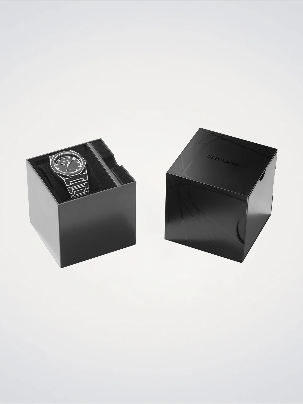 Orologio D1 MILANO, Black Sketch
Polycarbon 40,5mm, COLORE NERO - D1-PCBJ33