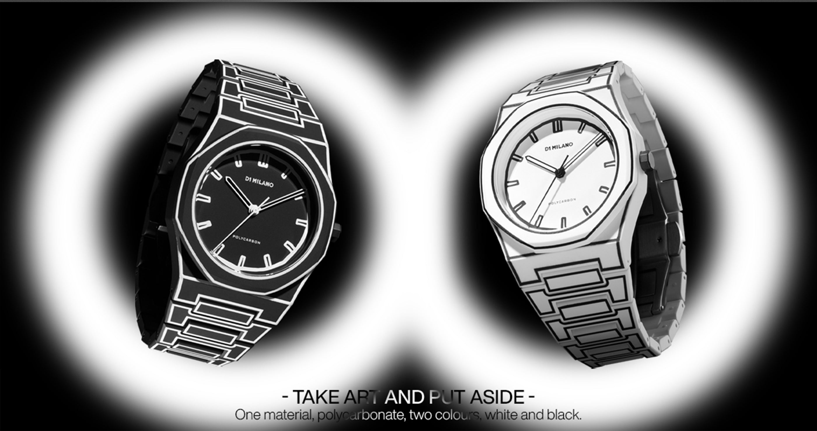 Orologio D1 MILANO, White Sketch
Polycarbon 40,5mm - D1-PCBJ34