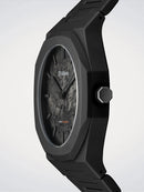 OROLOGIO D1 MILANO, Total Black, Poly Carbonium, Polycarbon 40.5mm - D1-PCBJCR
