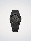 OROLOGIO D1 MILANO, Total Black, Poly Carbonium, Polycarbon 40.5mm - D1-PCBJCR