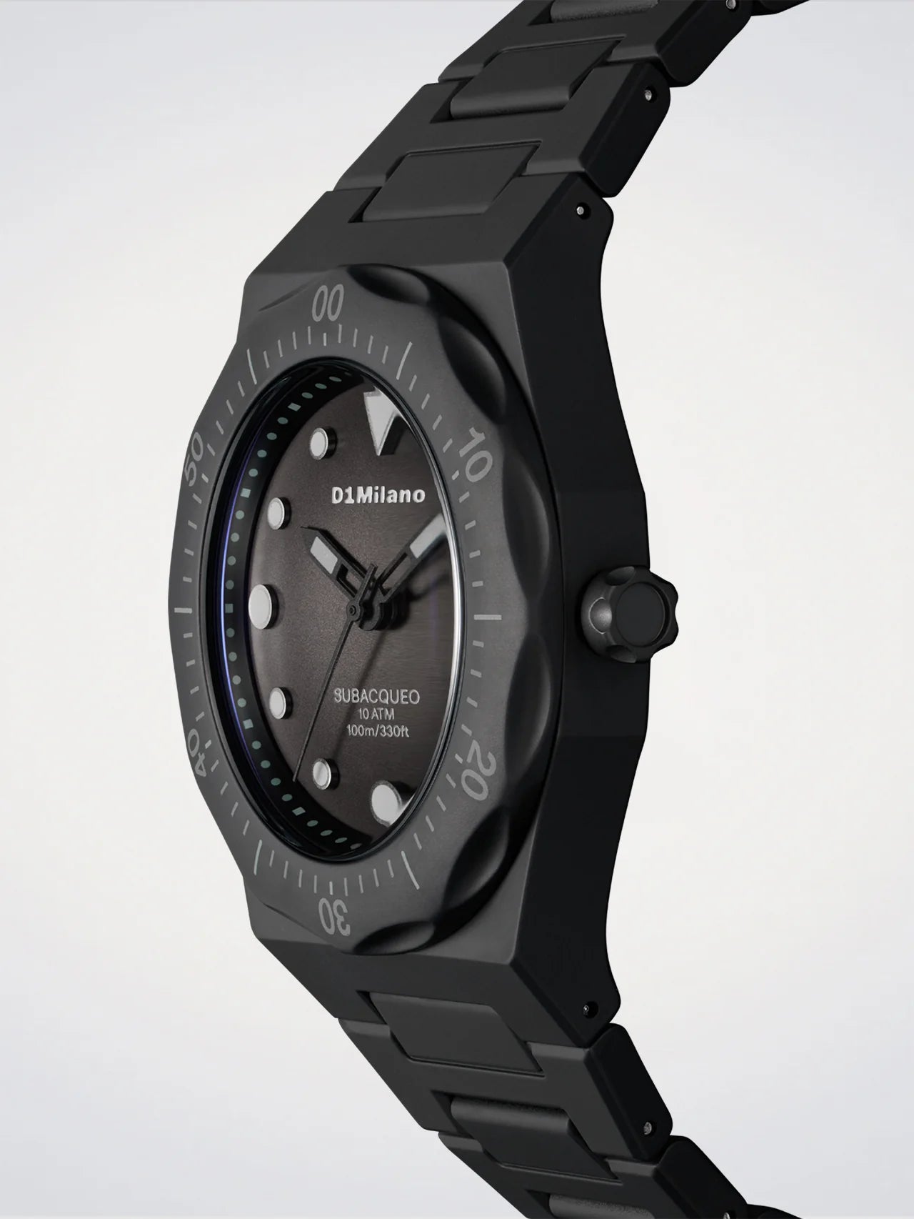 Orologio D1 MILANO, Carbon Diver
Polycarbon, colore nero | 40,5 mm - D1-PDBJ01