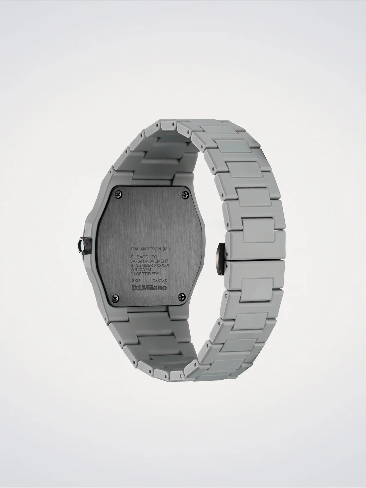 Orologio D1 MILANO, Steel Diver
Polycarbon, COLORE GRIGIO | 40,5 mm - D1-PDBJ03