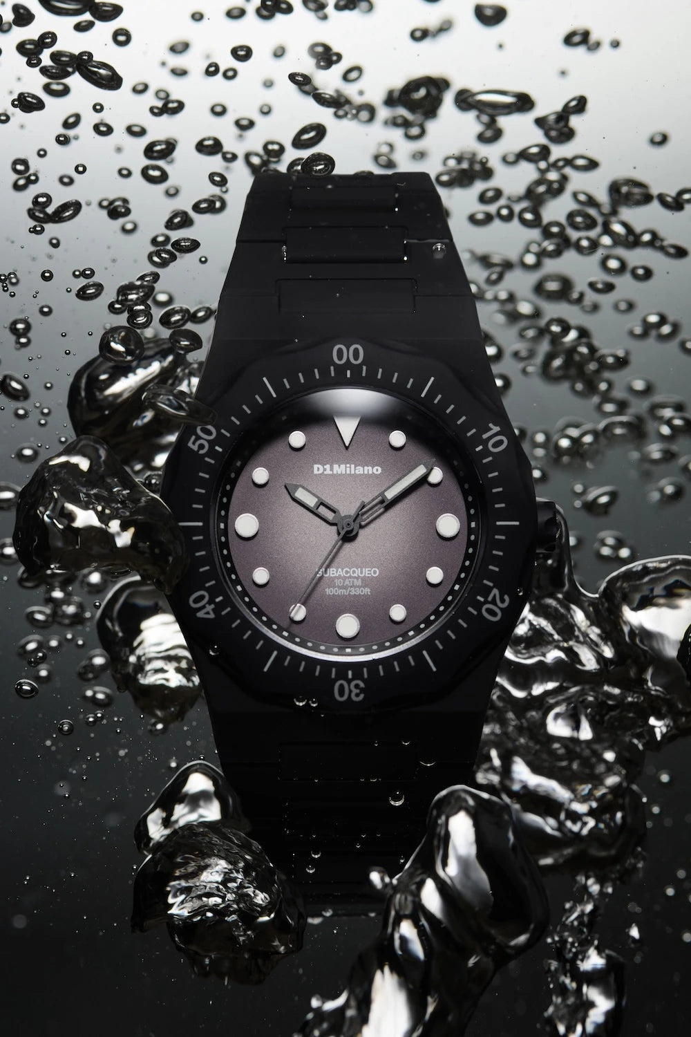 Orologio D1 MILANO, Steel Diver
Polycarbon, COLORE GRIGIO | 40,5 mm - D1-PDBJ03