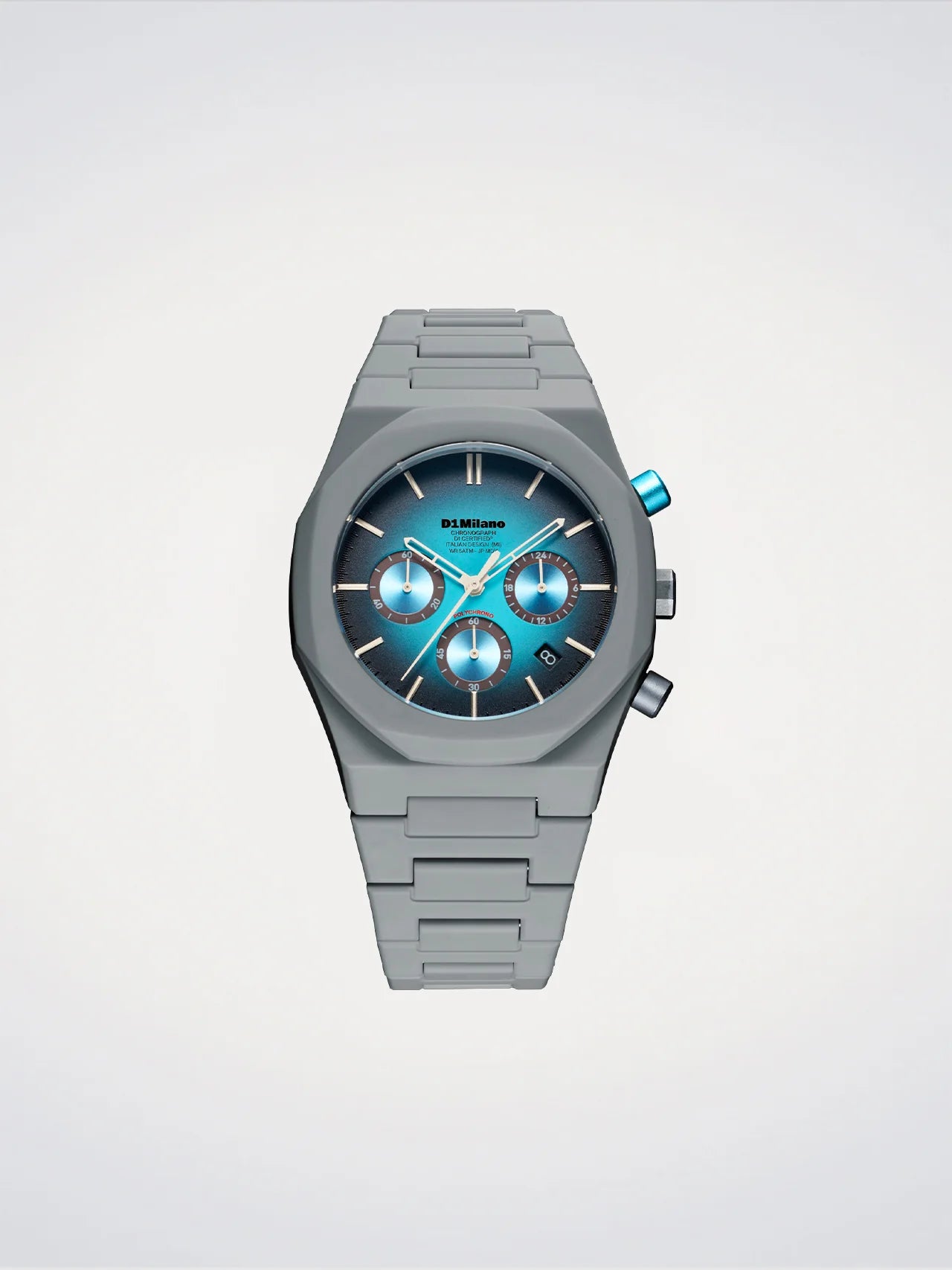 Orologio D1 MILANO, Ice Phantom
Polychrono, COLORE GRIGIO E BLU | 40,5 mm - D1-PHBJ21