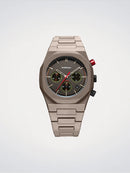 Orologio D1 MILANO Brown Phantom, Polychrono quarzo, 40.5mm - D1-PHBJ24