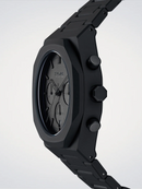 Orologio D1 MILANO Shadow, Polychrono quarzo, TOTAL BLACK, 40.5mm - D1-PHBJSH