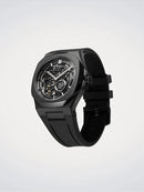 Orologio D1 MILANO, Jet Black, Automatico, Skeleton Rubber, 41.5mm - D1-SKRJ17