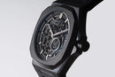 Orologio D1 MILANO, Jet Black, Automatico, Skeleton Rubber, 41.5mm - D1-SKRJ17