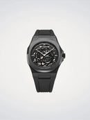 Orologio D1 MILANO, Jet Black, Automatico, Skeleton Rubber, 41.5mm - D1-SKRJ17