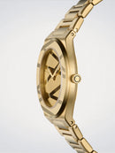 Orologio D1 MILANO lady, Golden Inlay, Ultra Thin quarzo, 30mm - D1-UCBL05