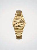 Orologio D1 MILANO lady, Golden Inlay, Ultra Thin quarzo, 30mm - D1-UCBL05