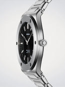 Orologio D1 MILANO Obsidian Sealed, Ultra Thin quarzo, QUADRANTE NERO, 39mm - D1-UCBU01
