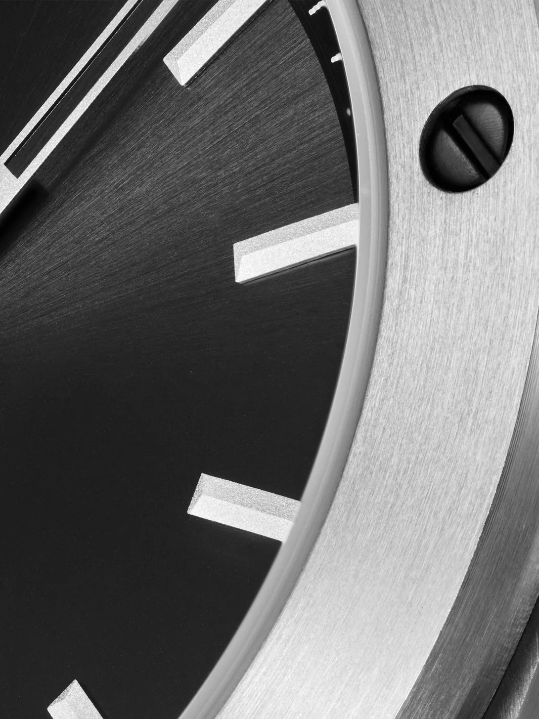 Orologio D1 MILANO Obsidian Sealed, Ultra Thin quarzo, QUADRANTE NERO, 39mm - D1-UCBU01