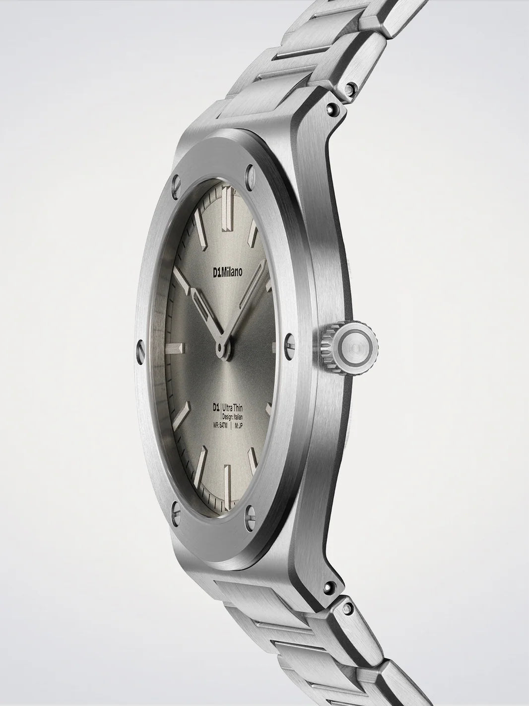 Orologio D1 MILANO Stone Sealed, Ultra Thin quarzo, Unisex colore silver, 37mm - D1-UCBU04
