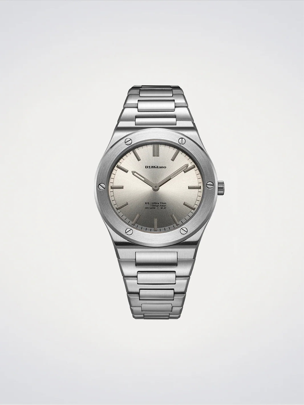Orologio D1 MILANO Stone Sealed, Ultra Thin quarzo, Unisex colore silver, 37mm - D1-UCBU04