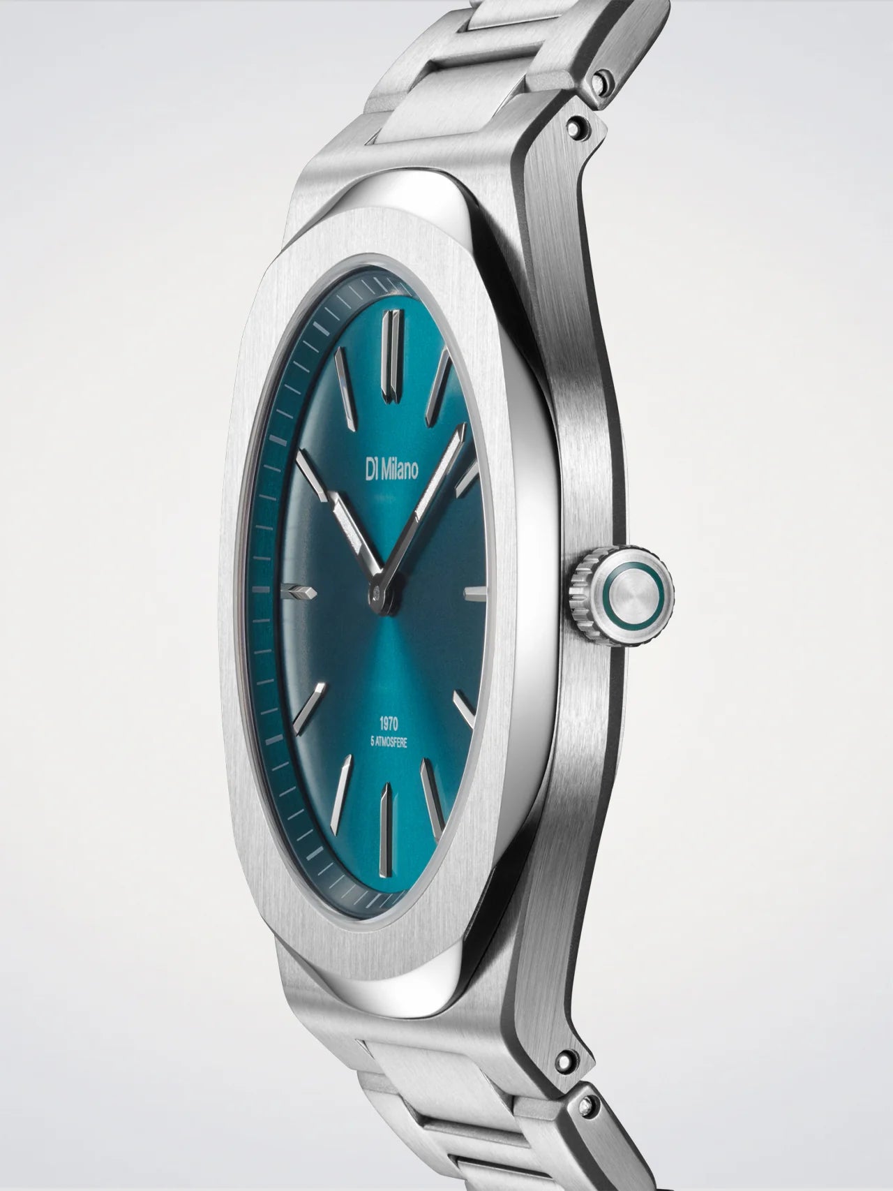 OROLOGIO D1 MILANO, Groovy Soleil Petrolio , Ultra Thin 39 mm - D1-UHBJ03