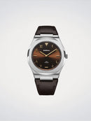 Orologio D1 MILANO, Earthline, Ultra Thin, colore marrone, movimento quarzo, 39mm - D1-UHLJ01