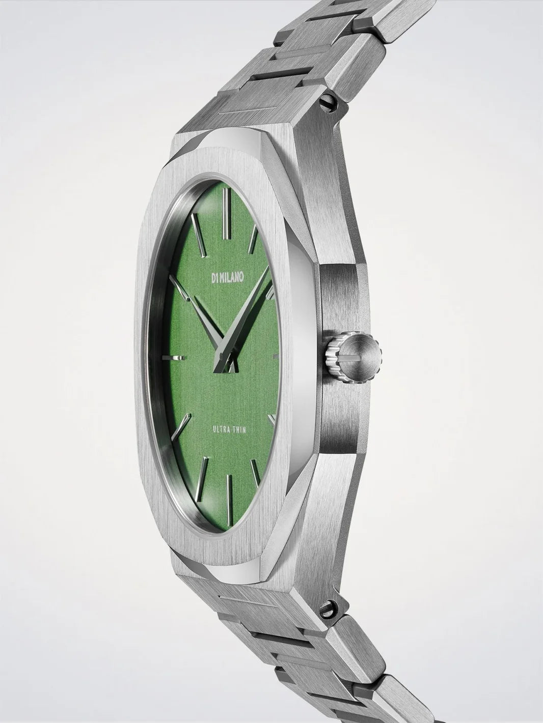 D1 MILANO, Moss Ultra Thin, QUADRANTE VERDE BOTTIGLIA, 40 mm - D1-UTBJ06