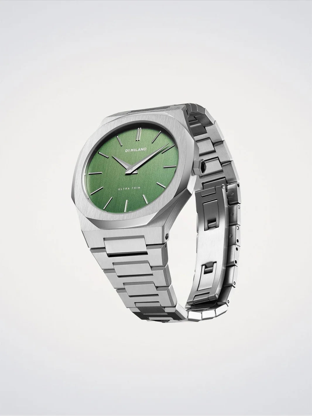D1 MILANO, Moss Ultra Thin, QUADRANTE VERDE BOTTIGLIA, 40 mm - D1-UTBJ06