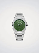 D1 MILANO, Moss Ultra Thin, QUADRANTE VERDE BOTTIGLIA, 40 mm - D1-UTBJ06
