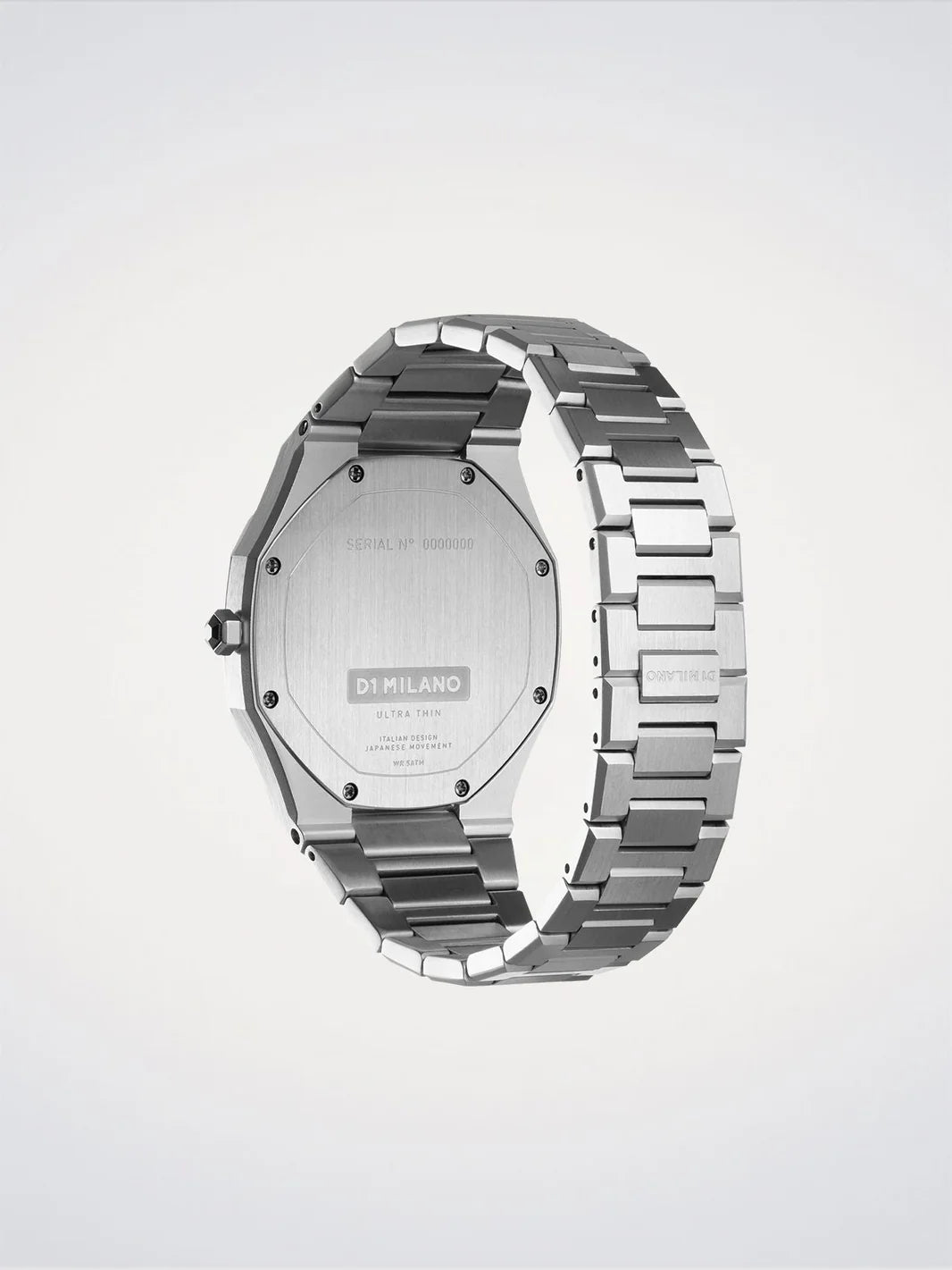 D1 MAILAND, Geo
 Ultradünn, elektrisch blaues Zifferblatt, 40 mm – D1-UTBJ09