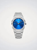 OROLOGIO D1 MILANO, Geo
Ultra Thin, quadrante blu elettrico, 40 mm - D1-UTBJ09