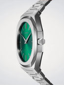 OROLOGIO D1 MILANO, colore verde Scarabeo, Ultra Thin, movimento quarzo, 40 mm - D1-UTBJ37