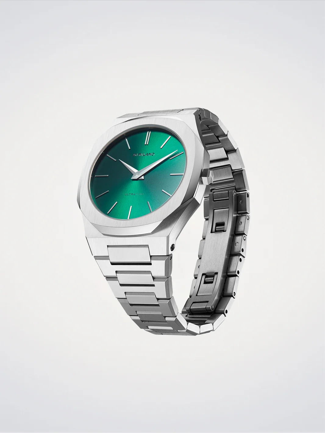 OROLOGIO D1 MILANO, colore verde Scarabeo, Ultra Thin, movimento quarzo, 40 mm - D1-UTBJ37
