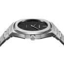 D1 MILANO Re, QUADRANTE NERO OPACO, Ultra Thin Bracelet 40 mm - D1-UTBJ40