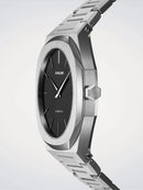 Orologio D1 MILANO Re, QUADRANTE NERO OPACO, Ultra Thin Bracelet quarzo, 40 mm - D1-UTBJ40