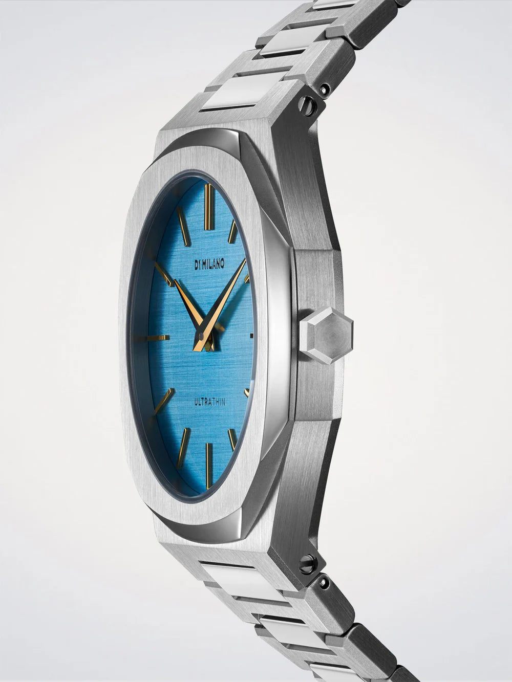 D1 MILANO, Dusk Ultra Thin, quadrante ice blue, 34mm  - D1-UTBL17