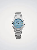 D1 MILANO, Dusk Ultra Thin, quadrante ice blue, 34mm  - D1-UTBL17