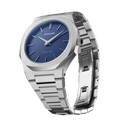 D1 MILANO, QUADRANTE BLUE Ocean, Ultra Thin Bracelet 38 mm - D1-UTBU01