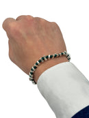 Bracciale Spadarella in argento spina, colore verde gucci - SPBR14-verde gucci