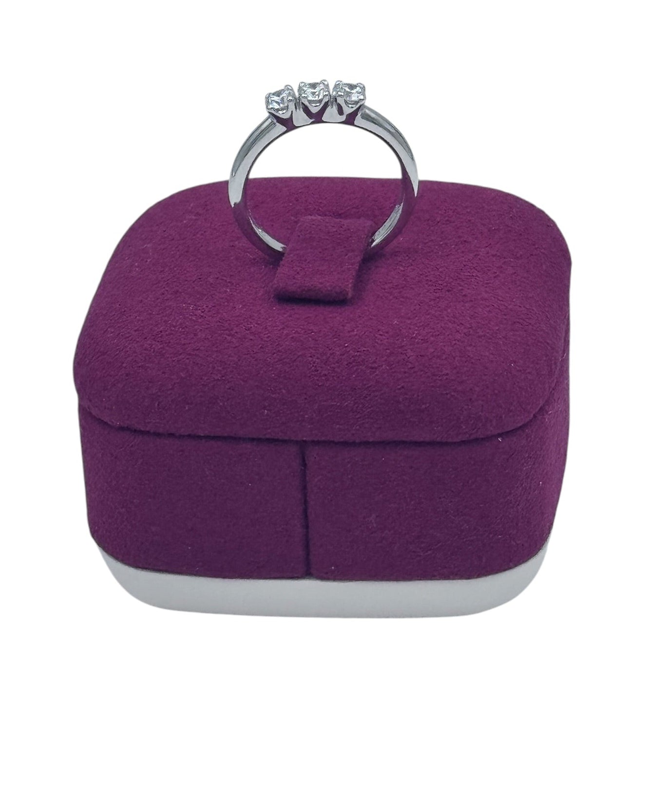 ANELLO TRILOGY GIORGIO VISCONTI IN ORO BIANCO 18kt E DIAMANTI, 044ct - AB15984B