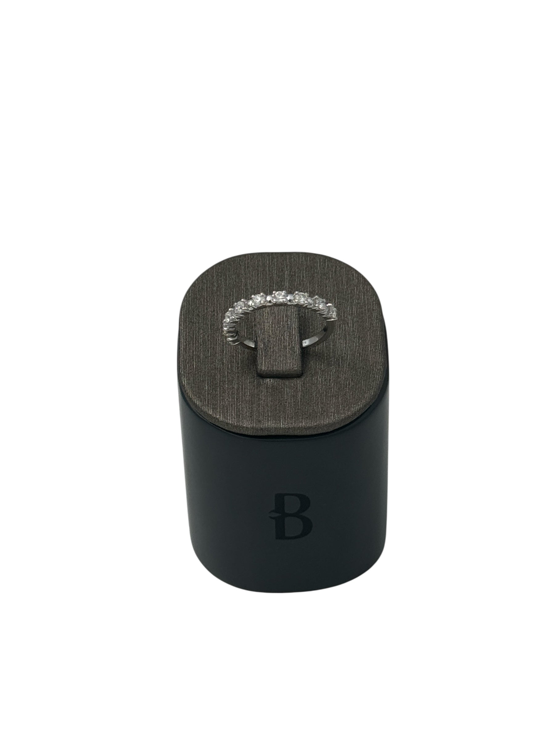 Anello Veretta Buonocore in oro bianco 18kt e diamanti, 0.44ct - 1714A01DW