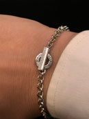 Bracciale Pianegonda in argento e rubini, collezione Glittering Love- BA010833